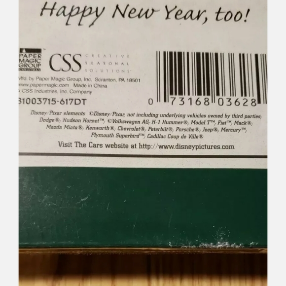 Disney Pixar 10 Holiday Cards Christmas With Envelopes - Picture 7 of 7